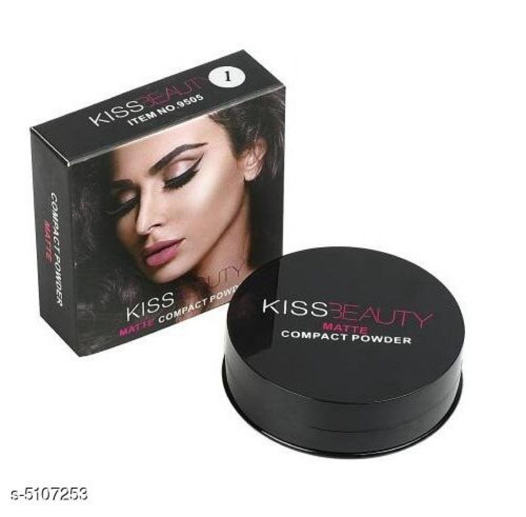 Kiss Beauty Matte 2 In 1 Compact Powder - Koshur Store