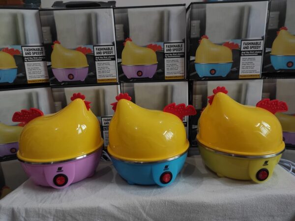 Hen design egg boiler